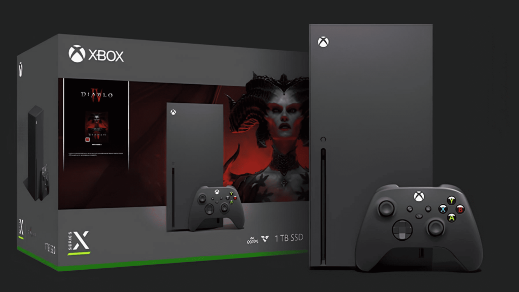 Xbox Series X (alto desempenho)
Processador (CPU): AMD Ryzen Zen 2 com 8 núcleos a 3.8 GHz.

Placa Gráfica (GPU): RDNA 2 com 12 teraflops – garante um desempenho gráfico ainda mais poderoso que o PS5.

Armazenamento: SSD de 1 TB – ideal para armazenar vários jogos grandes sem preocupação.

Resolução: Suporte a 4K a 120 FPS, com ray tracing avançado.